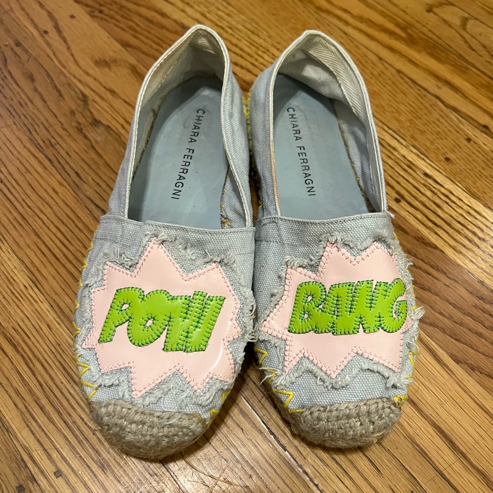 Chiara Ferragni- Pow Bang Espadrilles